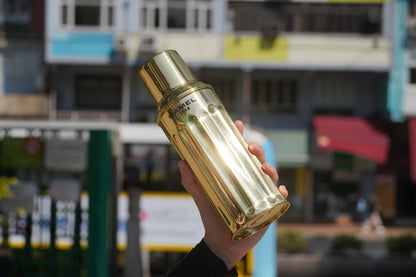 【香港CAMEL駱駝牌】122 系列真空玻璃內膽保溫瓶/ 450ml/限定版金【買就送矽膠杯刷】