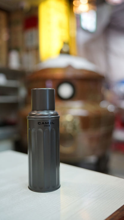 【香港CAMEL駱駝牌】122 SIGNATURE系列真空玻璃內膽保溫瓶/ 450ml/宇宙黑