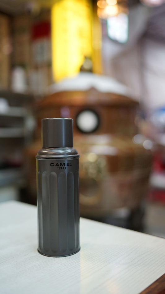 【香港CAMEL駱駝牌】122 SIGNATURE系列真空玻璃內膽保溫瓶/ 450ml/宇宙黑