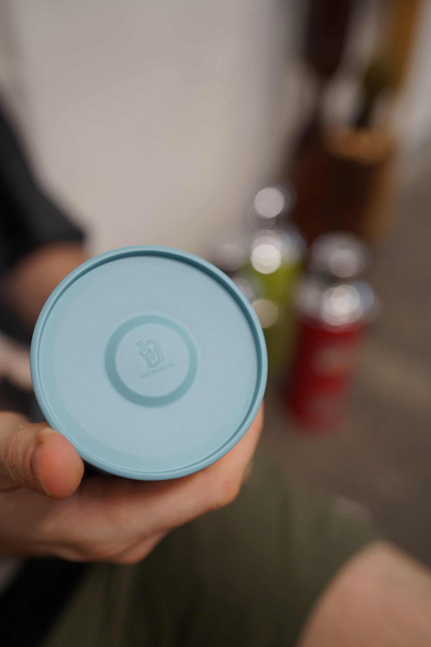 【香港CAMEL駱駝牌】122 系列真空玻璃內膽保溫瓶/ 450ml/蒂芬妮玫瑰金-台灣限定色【買就送矽膠杯刷】