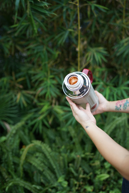 【香港CAMEL駱駝牌】312 系列真空玻璃內膽保溫壺/ 1100ml/燕麥奶【買就送矽膠杯刷】