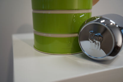 【香港CAMEL駱駝牌】412 系列真空玻璃內膽保溫壺/1500ml/開心果粉條紋【買就送矽膠杯刷】