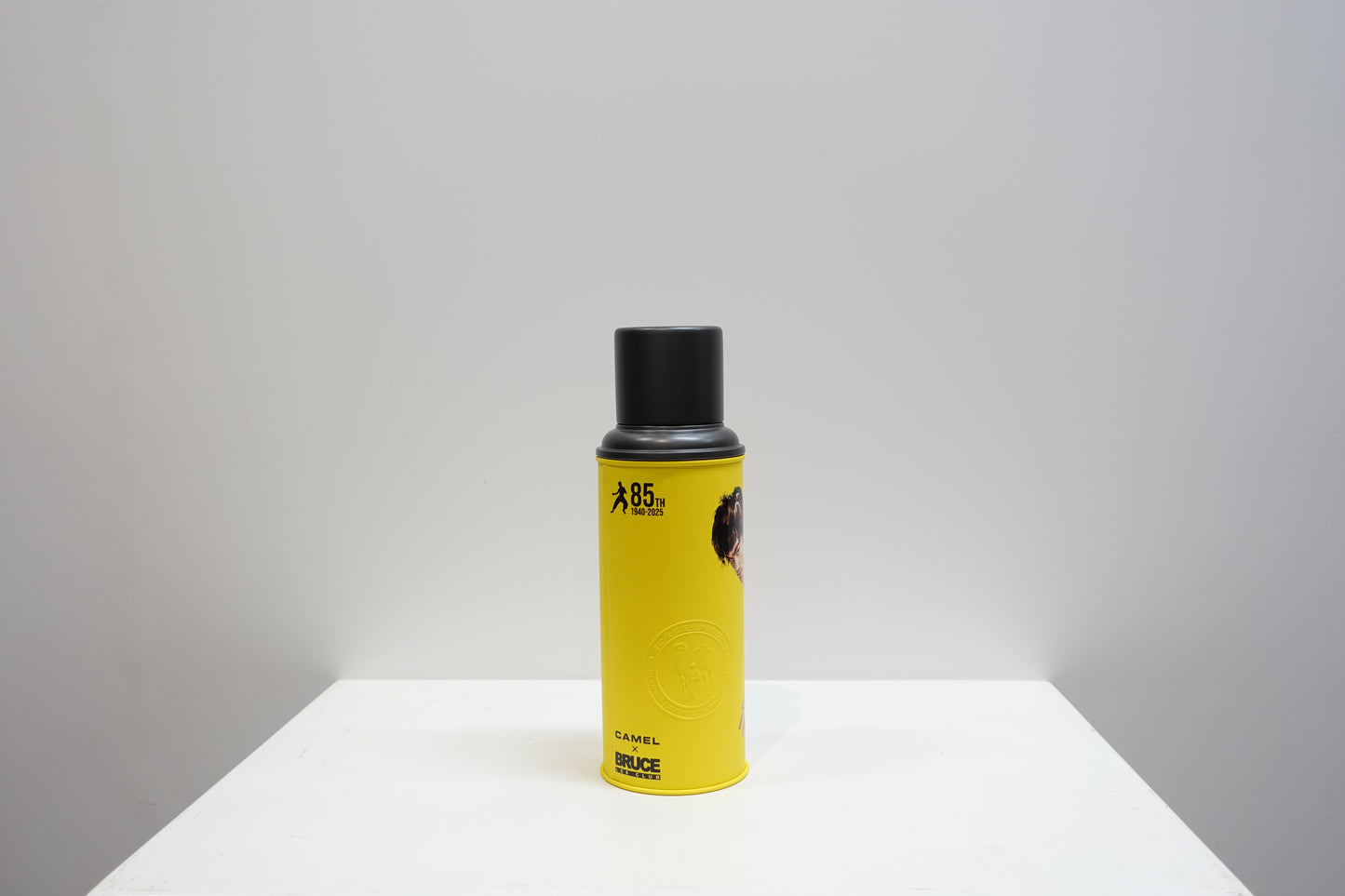 【香港CAMEL駱駝牌】116 系列真空玻璃內膽保溫瓶/ 450ml/李小龍85 週年紀念版【買就送矽膠杯刷】