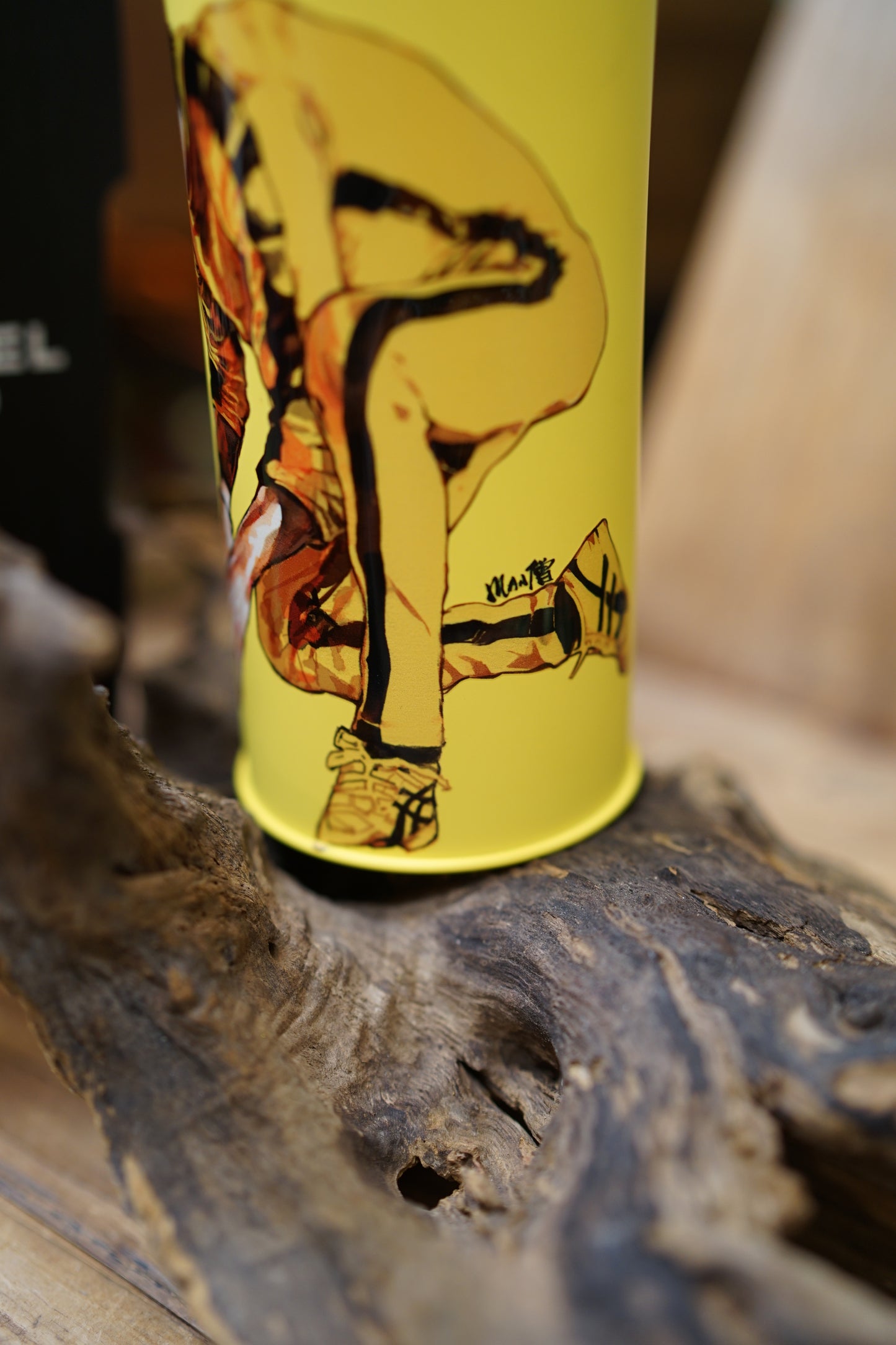 【香港CAMEL駱駝牌】116 系列真空玻璃內膽保溫瓶/ 450ml/李小龍85 週年紀念版【買就送矽膠杯刷】