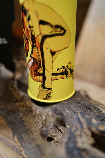 【香港CAMEL駱駝牌】116 系列真空玻璃內膽保溫瓶/ 450ml/李小龍85 週年紀念版【買就送矽膠杯刷】