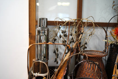 【香港CAMEL駱駝牌】122 系列真空玻璃內膽保溫瓶/ 450ml/黑銀【買就送矽膠杯刷】