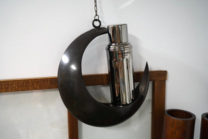 【香港CAMEL駱駝牌】122 系列真空玻璃內膽保溫瓶/ 450ml/黑銀【買就送矽膠杯刷】