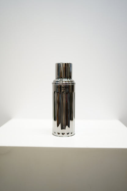 【香港CAMEL駱駝牌】122 系列真空玻璃內膽保溫瓶/ 450ml/黑銀【買就送矽膠杯刷】