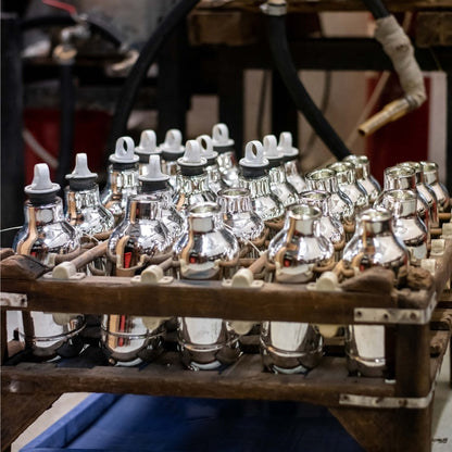 【香港CAMEL駱駝牌】122 系列真空玻璃內膽保溫瓶/ 450ml/黑銀【買就送矽膠杯刷】